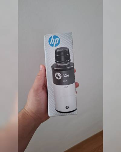 Tinta HP 32XL negra sin usar