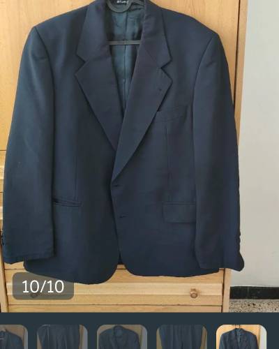 Blazer azul marino talla grande