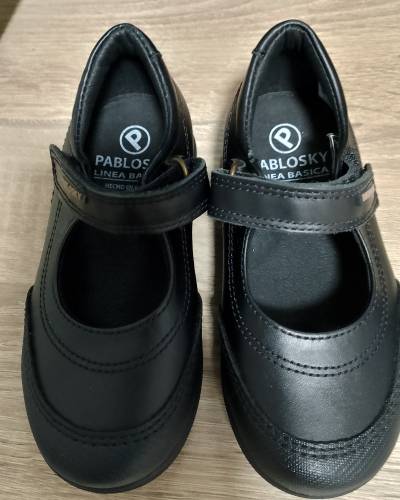 Zapatos escolares negros Pablosky